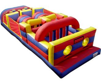 Actual Wow Inflatables Obstacle Course - RYB